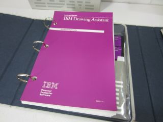Vintage IBM Drawing & Writing Assistant Software & Manuals (F3) 3