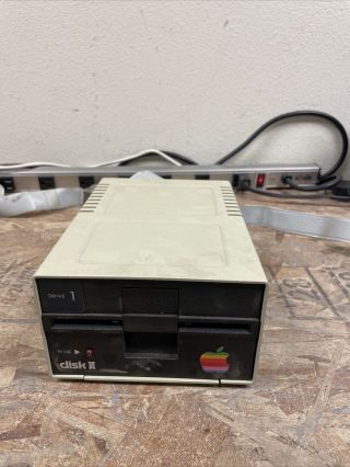 Apple Ii 5 1/4 " Floppy Disk Drive Model A2m0003 Vintage