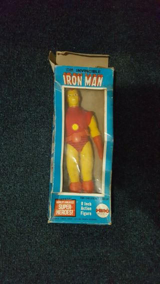 Mego Vintage 1974 8 " Iron Man
