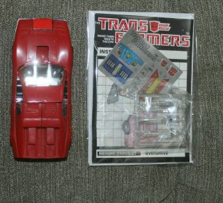 G1 Transformers Omnibot Overdrive Authentic Vintage 1985 Hasbro Takara