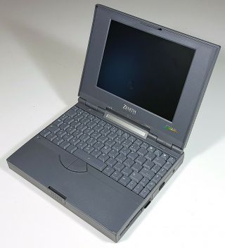 Zenith Data Systems Vintage Laptop Computer Notebook Z - Star Ex Ntb007