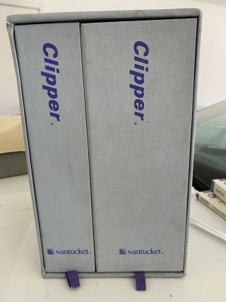 Vintage Clipper 5.  0 Software 3.  5 Floppy Disks And Manuals