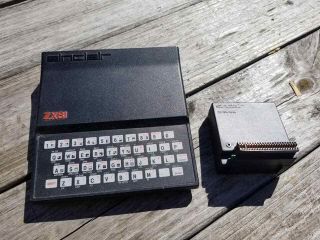 Vintage Sinclair Zx81 Personal Computer With Zx 16k Ram
