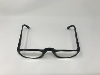 CHRISTIAN DIOR MONSIEUR Eyeglasses Frame Austria 2075 - 90 50 - 24mm Black Flat ZA84 3