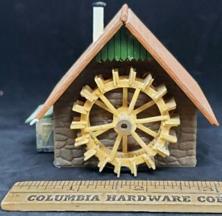 Ho Faller - Cottage House W/ Water Wheel House " Stone " Building,  German Vintage