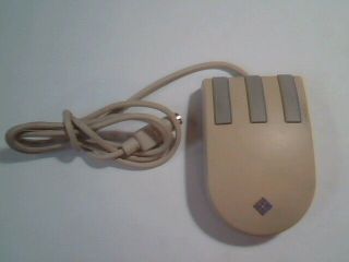 Vintage Sun Microsystems Mouse Type 5 - 370 - 1398 - 04 3 - Button Mini - Din