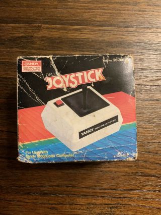 Trs - 80 Deluxe Joystick 26 - 3012b Tandy Radio Shack Color Computer