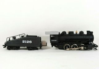 Bachmann Ho Scale At Sf 0 - 60 Steam Locomotive Engine & Tender - Parts