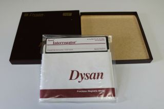 Dysan Interrogator Diskette 5,  25 For Ibm Pc,  Xt,  At,  Ps2 And Compatibles