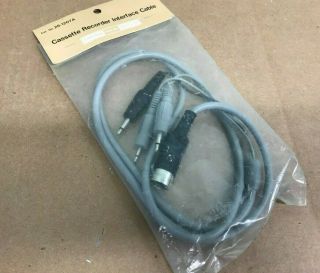 Tandy Radio Shack Trs - 80 Computer Cassette Cable 5 Pin Din To 26 - 1206