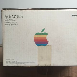 5.  25 " Floppy Drive A2m0003 For Apple Ii Computer