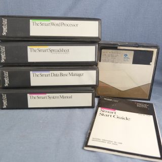1986 Software for Vintage IBM PC/XT/AT Computers SMARTWARE by Informix Software 3