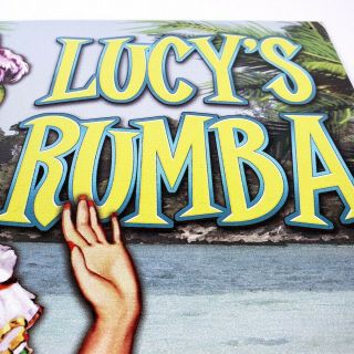 I Love Lucy Home Wall Decor Metal Tin Sign Rumba Copacabana Retro 1950 ' s TV Show 3