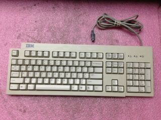 Vintage Ibm Ps2 Keyboard Model Kb - 7953 | K608
