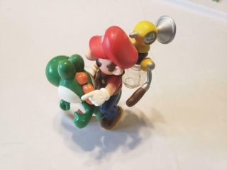 2003 Joyride Nintendo Power Mario Sunshine & Yoshi Action Figure Complete 4