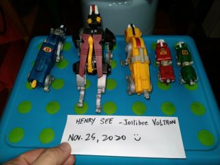 JOLLIBEE VOLTRON GOLION RARE 2008 OFFICIAL WEP PHILIPPINES RELEASED 2