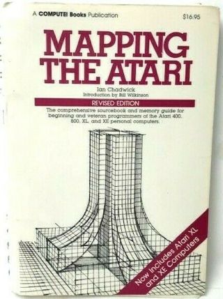 Atari 400 800 - Mapping The Atari - 1983 Compute Basic Programming Spiral Book