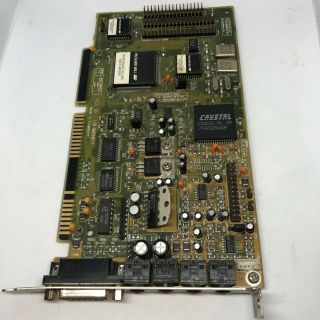 Sound Card Packard Bell Isa Dos Gaming Card Crystal Chipset 16bit I38 - Mmsn811