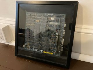 Framed Apple Macintosh 512k Logic Board