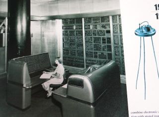 Huge IBM 75th Anniversary Book IBM 709 Mark 1 System/360 IBM 1401 Whirlwind Tube 3