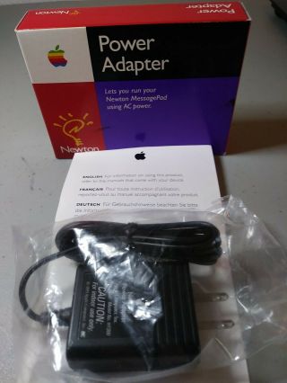 Vintage Oem Apple Newton Messagepad Power Adapter H1300 Open Box