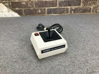Tandy Radio Shack Deluxe Joystick Controller For Coco Computer 26 - 3012b