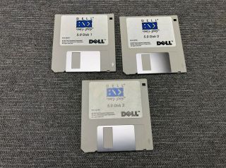 Ms - Dos 5.  0 Disk Operating System Software On 3.  5 " Floppy Disks