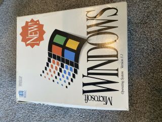 Microsoft Windows 3.  1 Box And Manuals