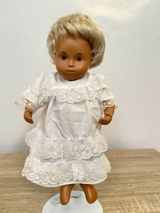Vintage Sasha Baby Girl Doll 12” Platinum Blonde Hair