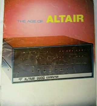 Two Vintage MITS Altair 8800 Brochures - 1975 2