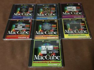 Vintage Macintosh Software Mac Cube More Mac Cube And Mac Cubed 3 1 - 7 Cd 