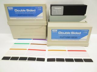 Vintage Tandy 5.  25 Blank Floppy Disks 20 - Pack