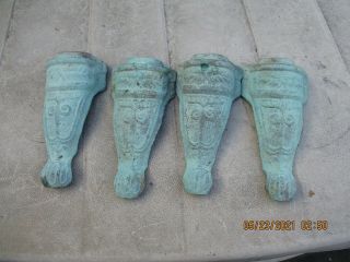 Set Of Bronze Clawfoot Tub Feet