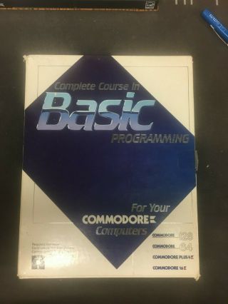 Complete Course In Basic Programming For Your Commodore (128 / 64 / Plus4 / 16)