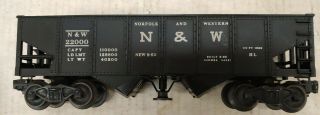 O Scale Trains,  Lionel,  Norfolk & Western Automated Hopper 22000.  1950 (12b)