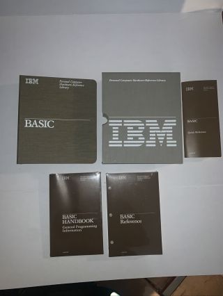Ibm Basic Reference 6361134 Version 3.  0 (revised Edition May,  1984)
