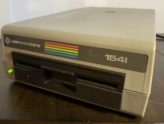 Commodore 1541 Vintage Floppy Disk Drive For C64 Powers On