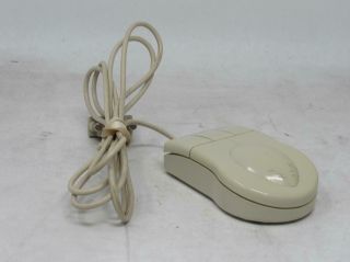 Vintage Tandy Mouse Shaped Mouse Serial Connection Ibm Style 3 Button