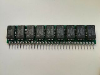 Rare Memory Module 256kb Sipp 120ns 9 Chip Hitachi Japan Hb561003a - 12 Nos Yr1987