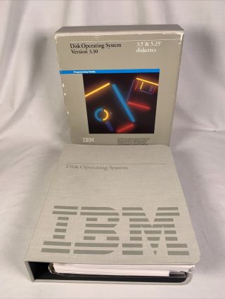 Ibm Disk Operating System - Dos - Version 3.  30 Technical Reference