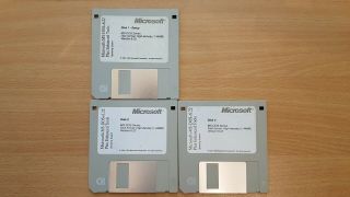 Vintage 1994 Microsoft Ms - Dos 6.  22 Plus Enhanced Tools Os 3.  5 " Floppy Disks