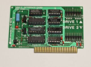 Disk ][ Interface Card For The Apple Ii 650 - X104