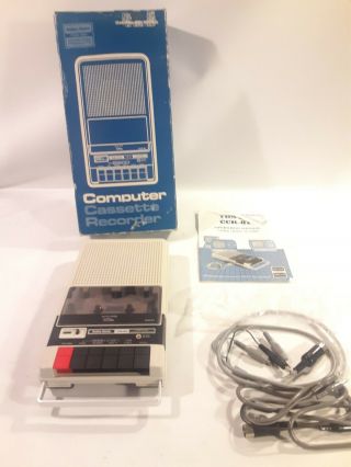 Vintage Tandy Radio Shack Trs - 80 Ccr - 81 Computer Cassette Recorder 26 - 1208a