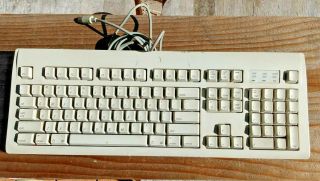 Vintage Macintosh Apple Design Keyboard Adb Model M2980,  1995