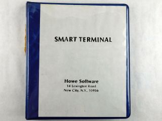 Vintage Trs - 80 Computer Smart Terminal Howe Software