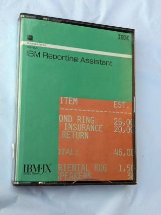 Ibm Ibm - Jx Ibmjx Aus Nz Jap Vintage Software 5601 - Sal Ibm Reporting Assistant