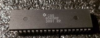 Csg 8565r2 Vic,  Video Chip,  Ic For Commodore 64,  Part,  &.