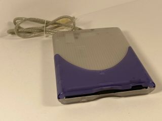 Vst Usb External Floppy Disk Drive Fdusb - M Apple Mac Imac Ibook G3 G4 Purple