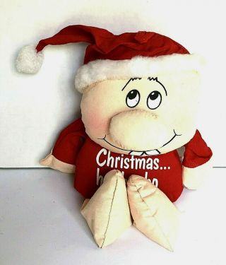 Russ Wilbur And Friends Bedtime Buddy Stuffed Plush Elf Merry Christmas Ho Ho