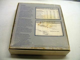 MacProject by Apple Computer for Macintosh 128,  512,  Plus,  SE,  etc. 3